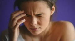 Robaki w głowie mężczyzny