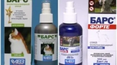 Barz spada z pcheł i kleszczy: aplikacja i dawkowanie