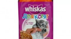 Whiskas dla kocięta - dobra karma? Recenzje, przegląd składu