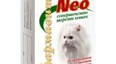 Witaminy z wełny kota